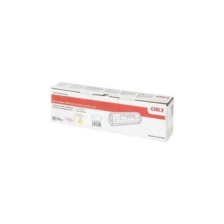 Cartouche OEM Jaune C824 Origine pour Oki C824/C834