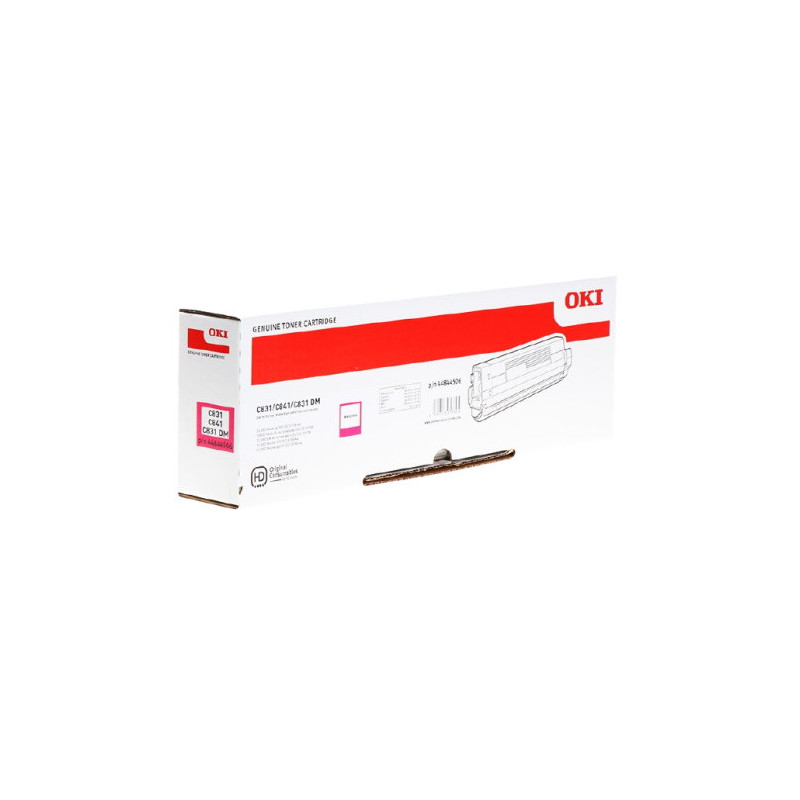 Cartouche Magenta Origine C831 - OKI C 831 CDTN, DM, DN, N, C 841