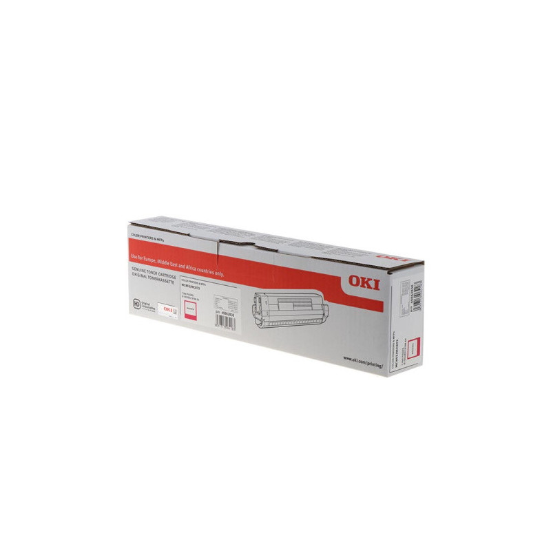 Cartouche Magenta Origine pour OKI MC 853/870 Series - Réf 45862838