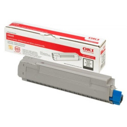 Cartouche Noir d'origine Oki C8600 pour imprimantes Oki C 8600 Series