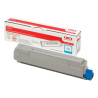 Cartouche d'origine C8600 OKI Cyan pour imprimantes C8600 Series