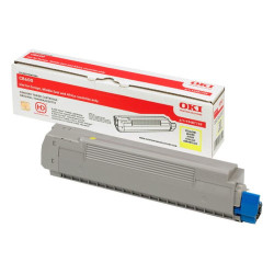Consommable Origine jaune pour imprimantes OKI C 8600 Series