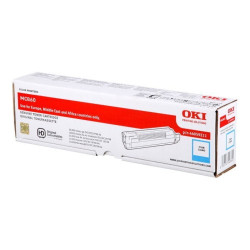 Cartouche cyan d'origine pour imprimantes OKI CX 2633, MC 860 CDTN