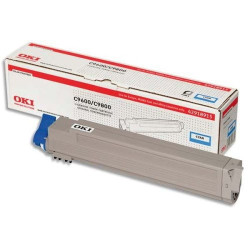 Toner laser OKI O-9600 Cyan | Origine