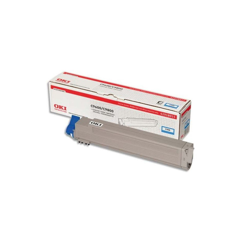 Cartouche OEM cyan O-9600 pour imprimantes OKI – Origine certifiée