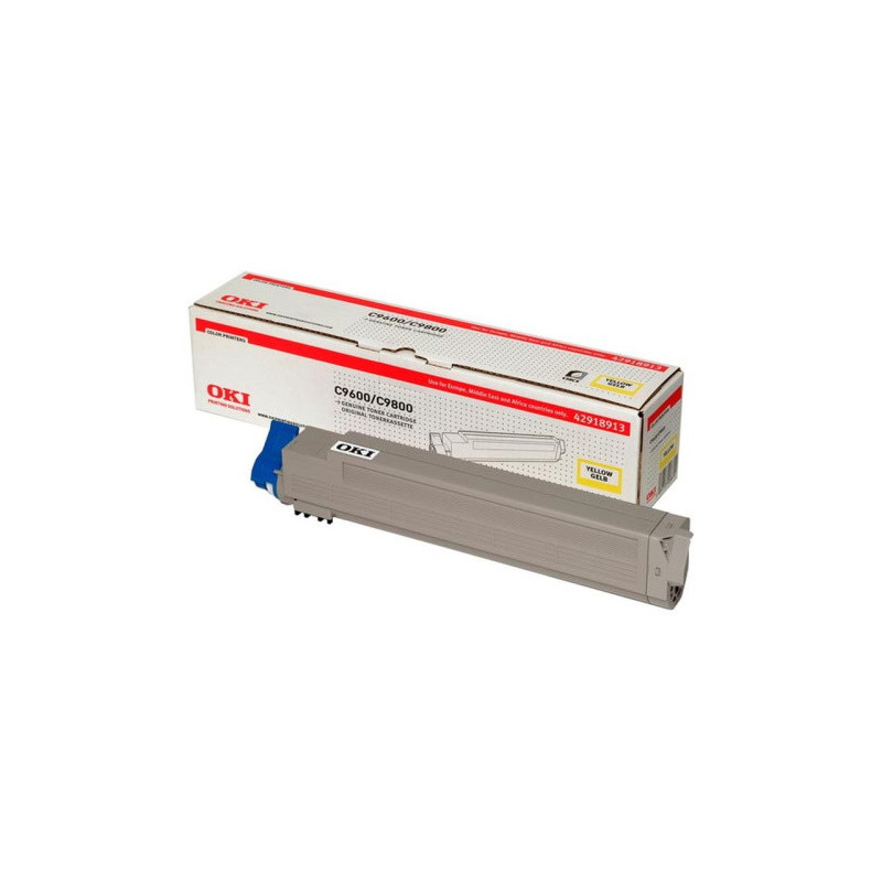 Cartouche Oki O-9600 Jaune Origine pour imprimantes OKI