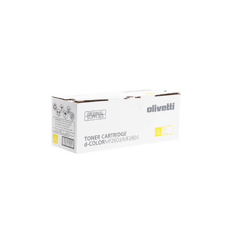 Cartouche jaune Origine B0949 pour Olivetti D Color MF/P