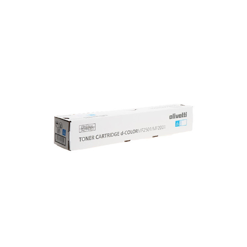 Cartouche cyan Origine B0991 pour imprimantes Olivetti D-Color MF 2001