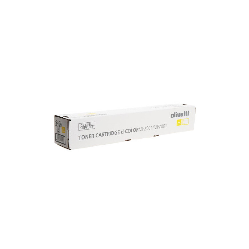 Cartouche d'origine jaune B0993 pour Olivetti D-Color MF 2001/2501