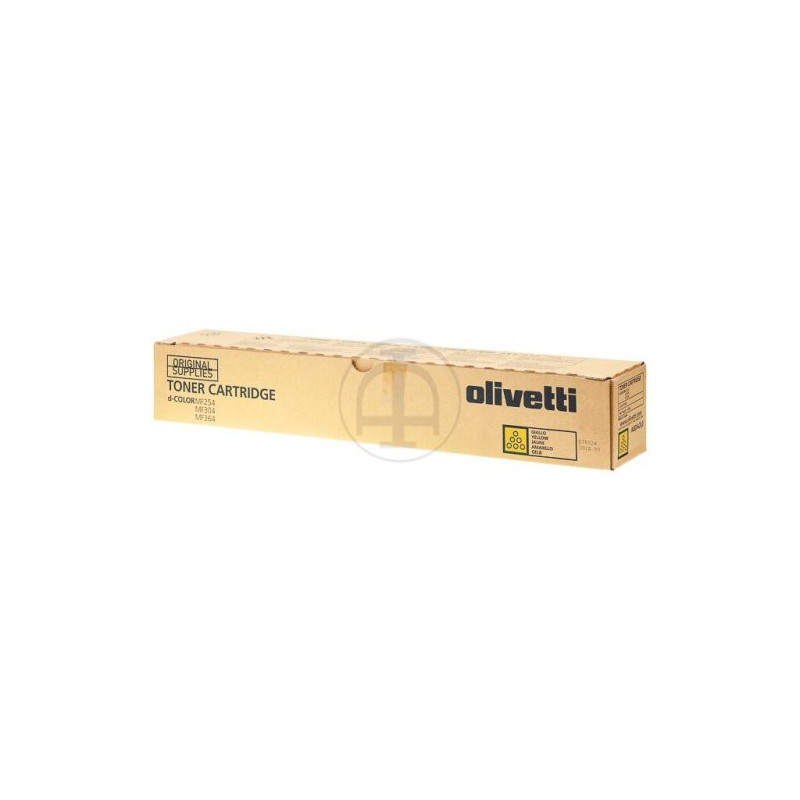 Cartouche Jaune Origine B1169 pour Olivetti D-Color MF 304/364
