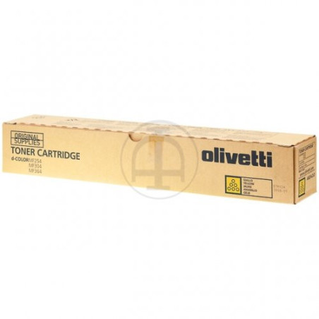 Cartouche Jaune Origine B1169 pour Olivetti D-Color MF 304/364
