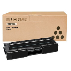 Cartouche Origine Ricoh 406348 pour Lanier SP C 230/240 Series, Noir