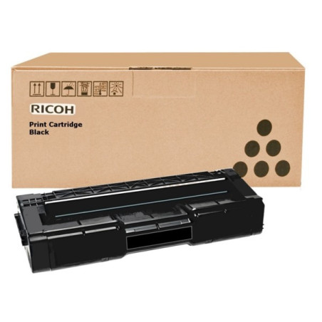 Cartouche Origine Ricoh 406348 pour Lanier SP C 230/240 Series, Noir