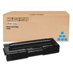 Cartouche Cyan Origine 406349 pour Ricoh Lanier SP C 230/240 Series