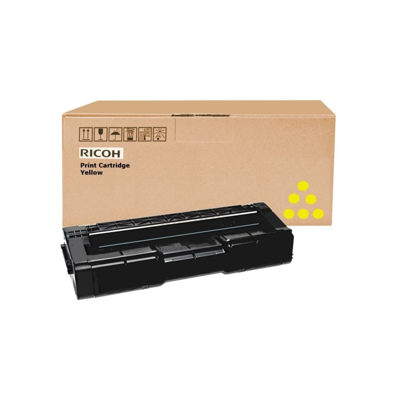 Cartouche jaune Origine pour Ricoh 406351 - Conforme et calibrée