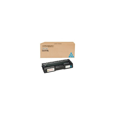 Cartouche d'origine Ricoh 407544 Cyan pour Aficio SP C 250/260