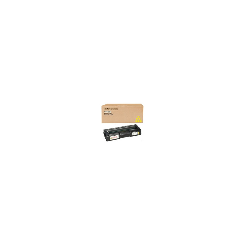 Cartouche Jaune Origine Ricoh 407546 pour Aficio SP C 250/260