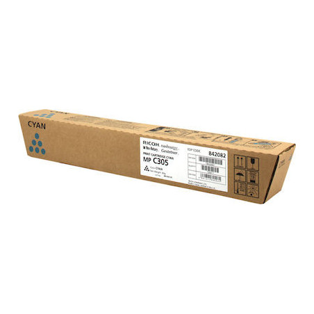 Cartouche laser cyan Origine pour Ricoh Aficio MP C 305, Lanier MP C