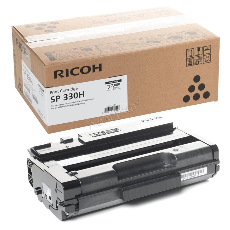 Cartouche laser noir Origine 330H pour imprimantes Ricoh - Conforme