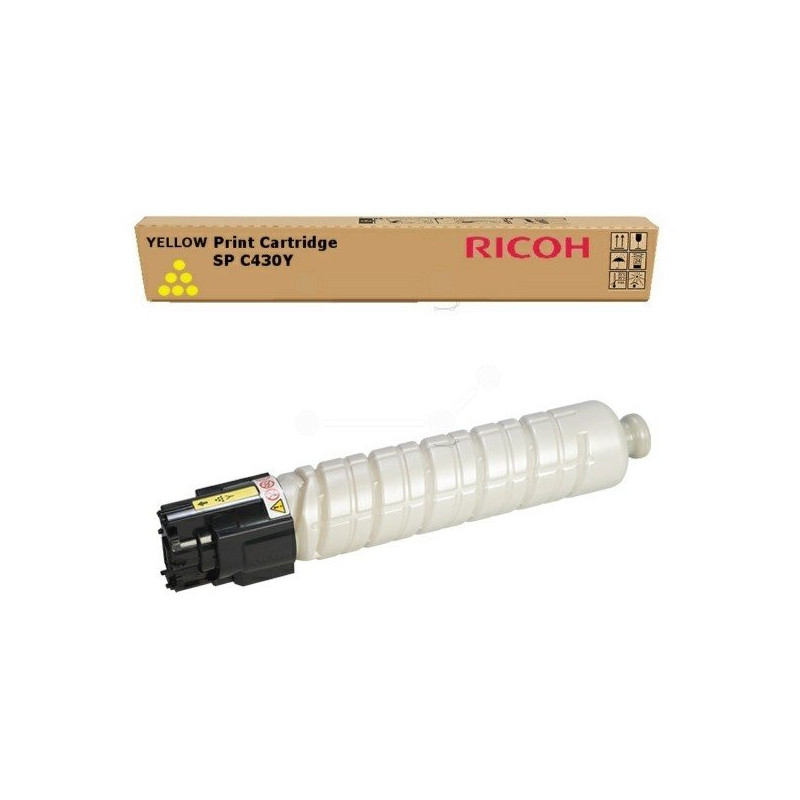 Cartouche Origine Jaune TYPESPC430Y pour Ricoh - Conforme garantie