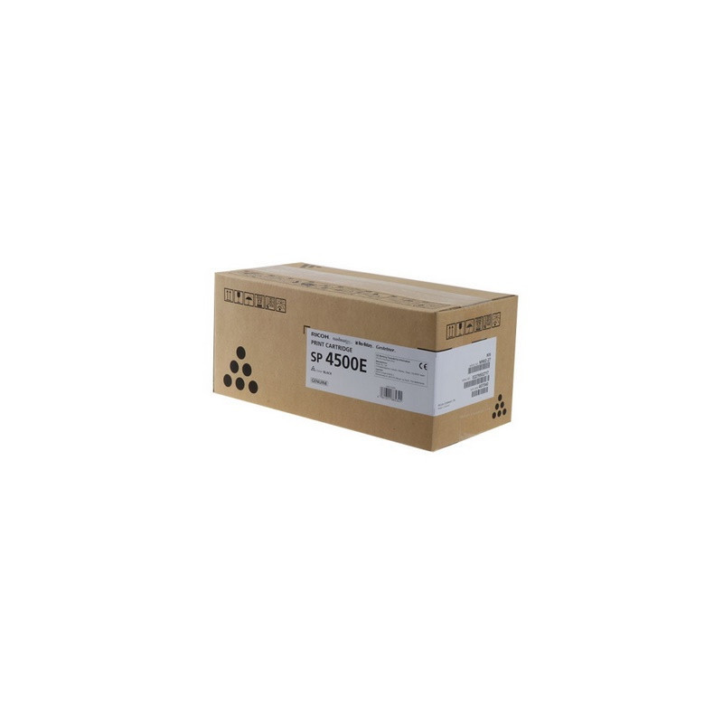 Cartouche Origine TYPE4500E 407340 pour Ricoh, noir, 6000 pages