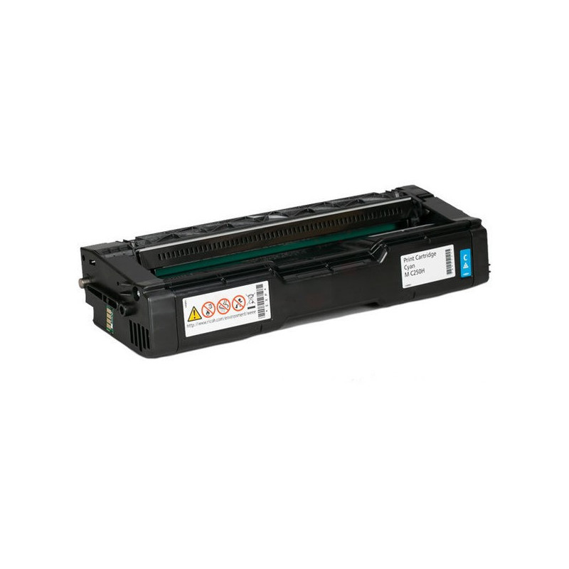 Cartouche d'origine cyan Origine 408341 pour Ricoh M C 250 Fw, M C
