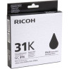 Cartouche Noire GC-31 Origine pour imprimantes Ricoh/Lanier