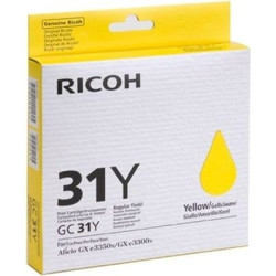 Cartouche d'origine GC-31 Jaune pour imprimantes Ricoh Aficio/Lanier