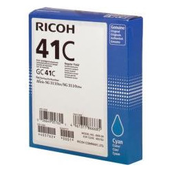 Cartouche d'encre Ricoh GC-41 Cyan · 2 200 pages