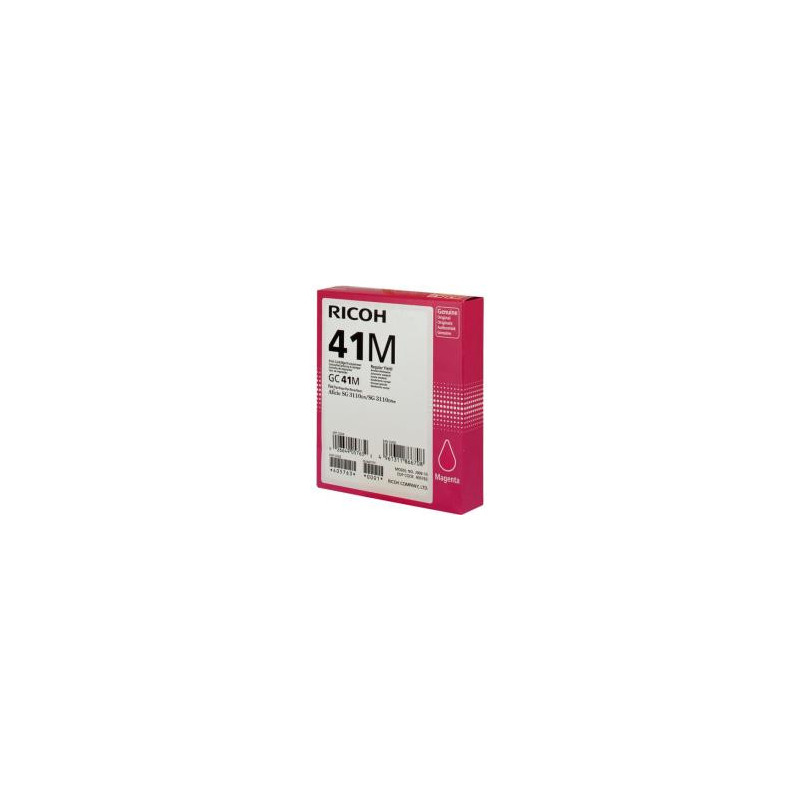Cartouche d'encre Ricoh GC-41 Magenta · 2 200 pages