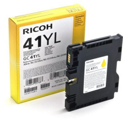 Cartouche d'encre Ricoh GC-41 Jaune · 600 pages