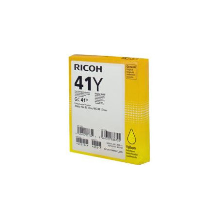 Cartouche d'encre Ricoh GC-41 Jaune · 2 200 pages