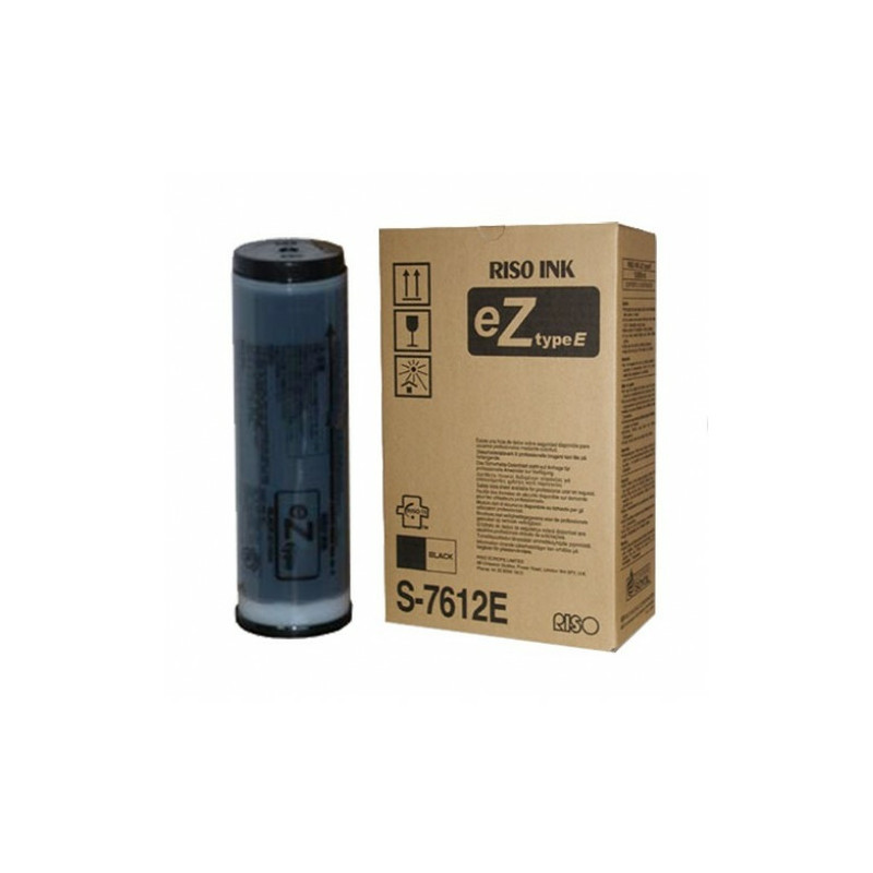 Cartouche Origine Noir S-7612E pour Riso EZ 200, 230, 370
