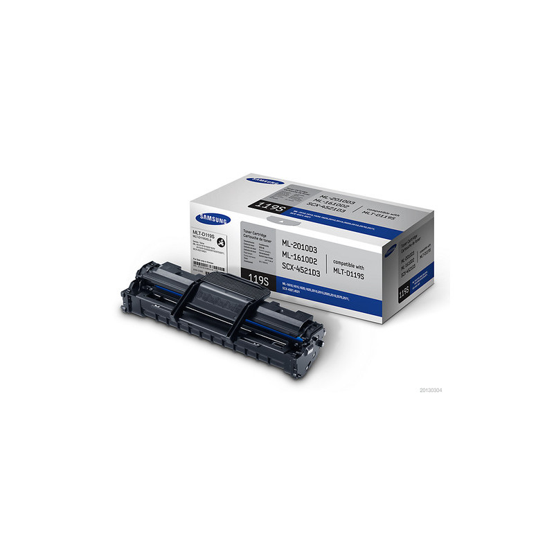 Cartouche Laser Noir Origine 119S Samsung – Conforme & Calibrée