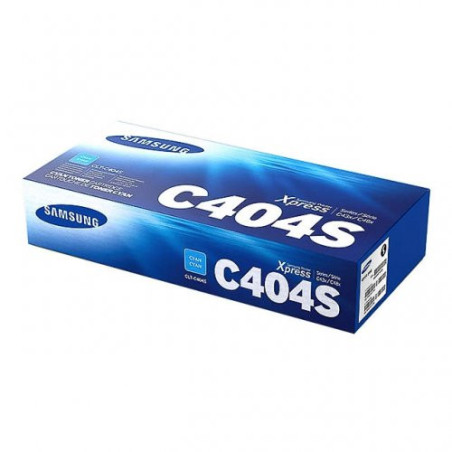 Cartouche OEM Cyan C404S pour imprimantes Samsung Xpress C 430/432/433