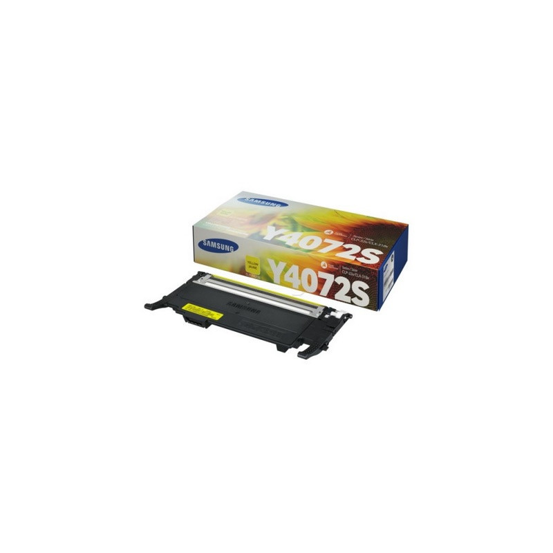 Cartouche jaune Y4072 Samsung d'origine pour CLP-320/325