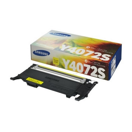 Cartouche jaune Y4072 Samsung d'origine pour CLP-320/325
