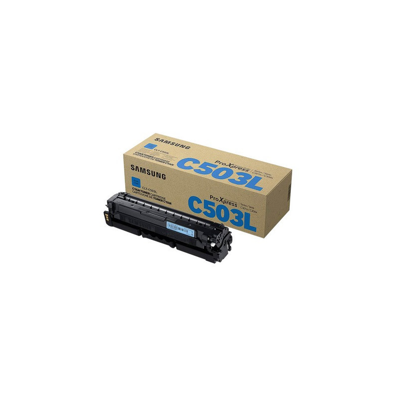 Cartouche cyan Origine CLTC503LELS SU014A pour Samsung ProXpress C