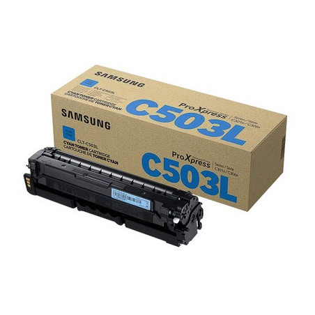 Cartouche cyan Origine CLTC503LELS SU014A pour Samsung ProXpress C