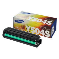 Cartouche jaune Origine Y504 pour Samsung CLX-4100 Series & CLX-4195