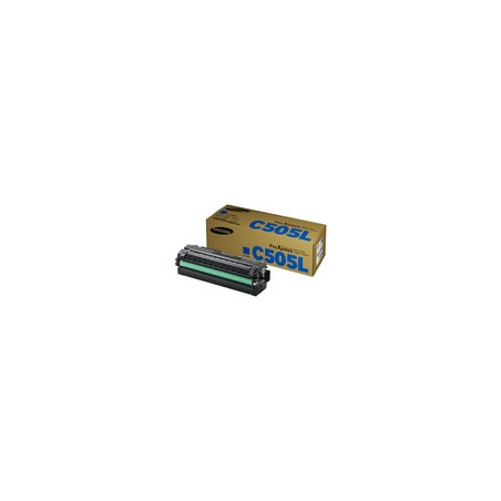 Cartouche d'origine C505L Cyan pour imprimantes Samsung ProXpress C