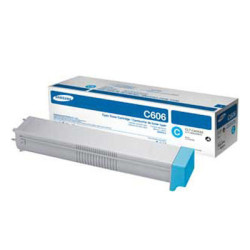 Cartouche Origine Cyan 606C pour Samsung CLX 9350Nd et modèles