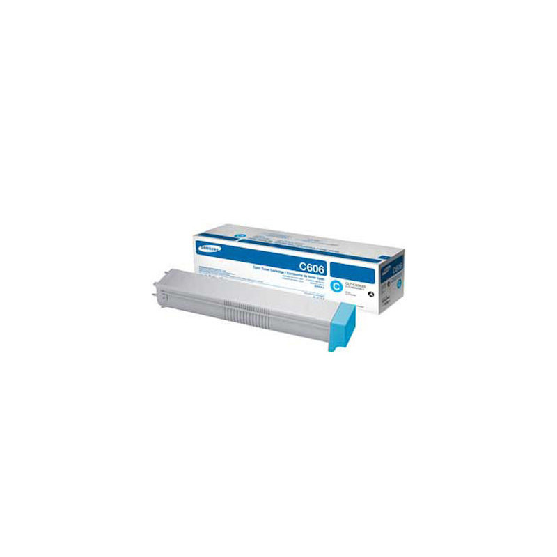 Cartouche Origine Cyan 606C pour Samsung CLX 9350Nd et modèles