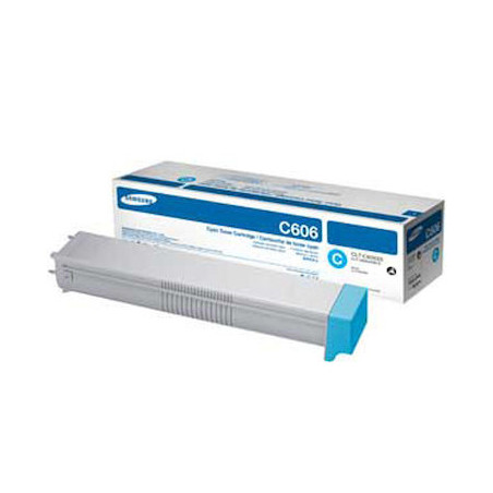 Cartouche Origine Cyan 606C pour Samsung CLX 9350Nd et modèles