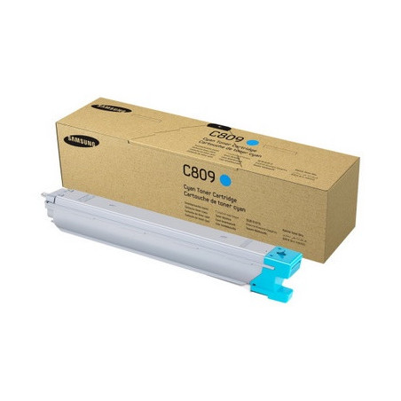 Cartouche Origine Cyan C809 pour Samsung CLX-9201/9251
