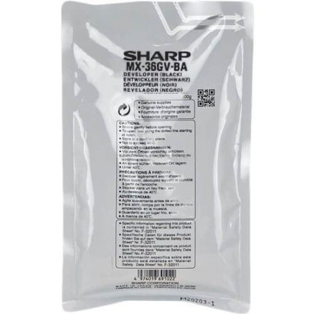 Cartouche d’origine 36 Sharp pour MX-2010 U / MX-2310 Series