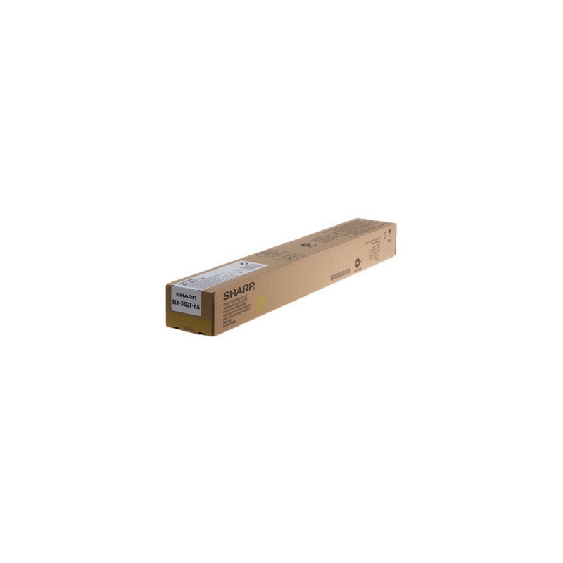 Cartouche d'origine jaune pour Sharp MX-2610 N, MX-2615 N, MX-2640