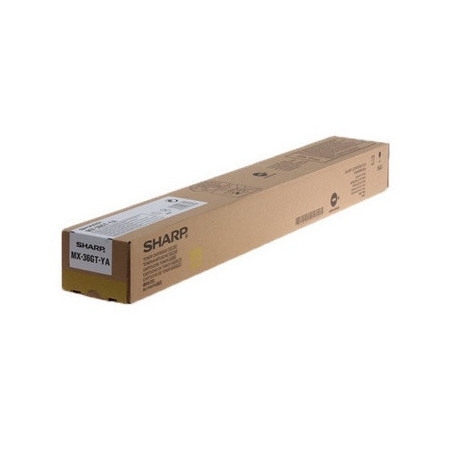 Cartouche d'origine jaune pour Sharp MX-2610 N, MX-2615 N, MX-2640