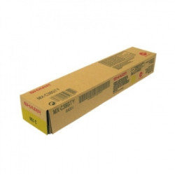 Cartouche jaune Origine Sharp MXC38GTY - Conforme pour imprimantes