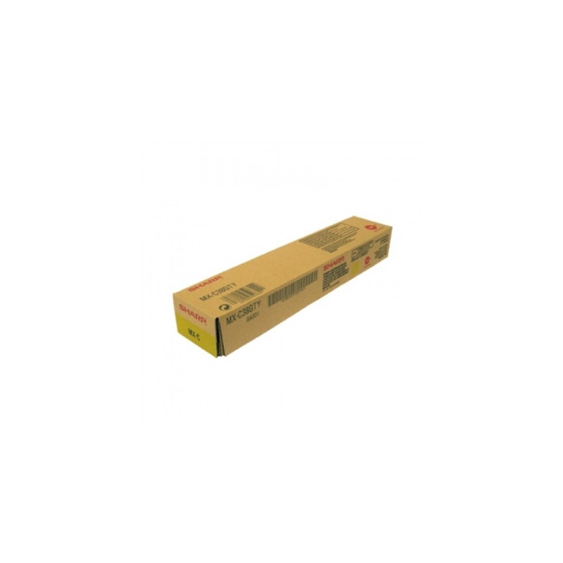 Cartouche jaune Origine Sharp MXC38GTY - Conforme pour imprimantes